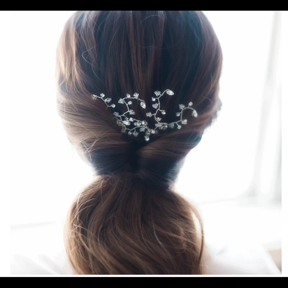 Josie Swarovski Crystal Hairpins by JOANNA BISLEY DESIGNS main image 4